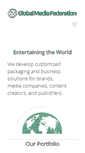 Mobile Screenshot of globalmediafederation.net